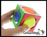 NEW - Duncan Boulder Box Speed Quick Cube Multi-Colored Puzzle Speed Cube Games - Problem-Solving Brain Teaser Logic Toys - Travel Toy Fidget
