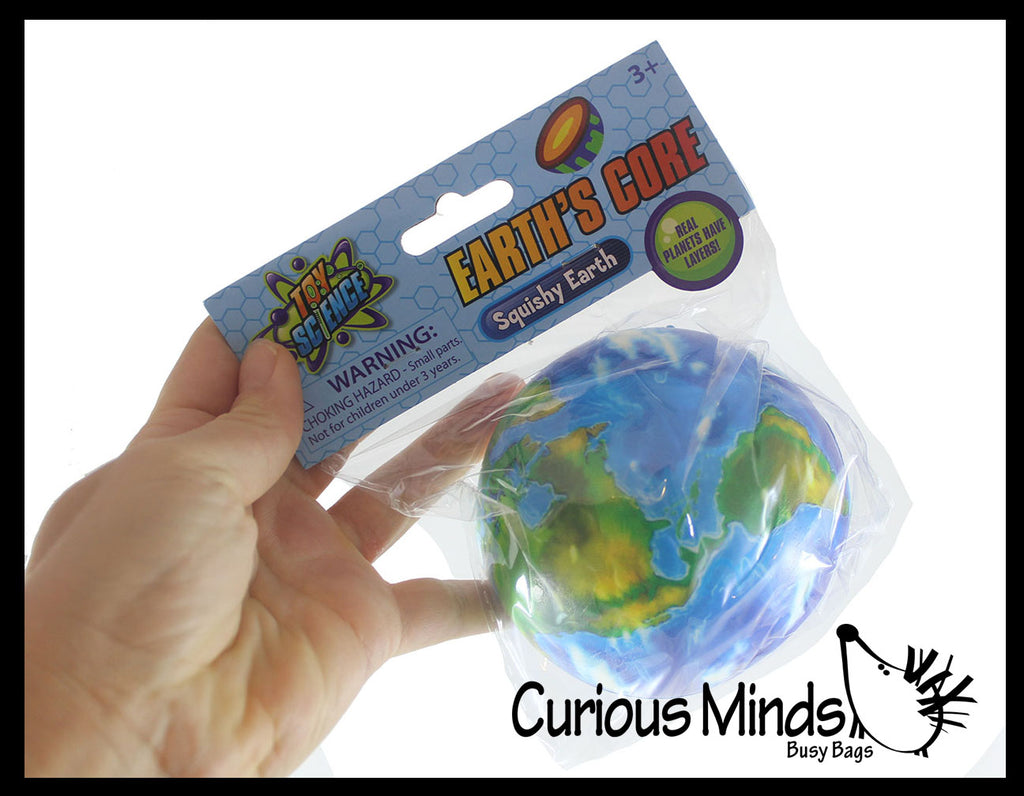 LAST CHANCE - LIMITED STOCK - Earth's Core Planet Slow Rise Foam Squishy