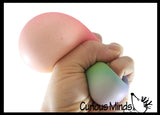NEW - Easter Themed Creamy Doh Filled Squeeze Stress Balls - Chick, Egg, Bunny - Sensory, Stress, Fidget Toy