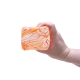 IN STOCK  - NeeDoh Jumbo SWIRL Nice Cube Berg Ice Sugar Ball - Thick Glue/Gel Stretch Ball - Ultra Squishy and Moldable Slow Rise Relaxing Sensory Fidget Stress Toy