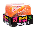 IN STOCK  - NeeDoh Jumbo SWIRL Nice Cube Berg Ice Sugar Ball - Thick Glue/Gel Stretch Ball - Ultra Squishy and Moldable Slow Rise Relaxing Sensory Fidget Stress Toy