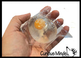 Egg Splat Ball -  Water Filled Splat Stress Ball - Throw to Make it Splat and Watch it Come Back - Easter