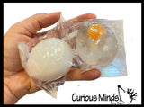 Egg Splat Ball -  Water Filled Splat Stress Ball - Throw to Make it Splat and Watch it Come Back - Easter