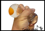 Egg Splat Ball -  Water Filled Splat Stress Ball - Throw to Make it Splat and Watch it Come Back - Easter