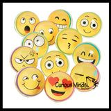 LAST CHANCE - LIMITED STOCK  - Cute Emoticon Face Bouncy Balls -  Bouncing Ball Party Favor Novelty Toy