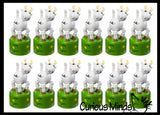 Fainting Goat Wooden Collapsing Thumb Dancing Push Puppet Animals Farm Classic Toy