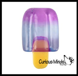 Generic Popsicle Sugar Ball - Thick Glue/Gel Stretch Ball - Ultra Squishy and Moldable Slow Rise Relaxing Sensory Fidget Stress Toy