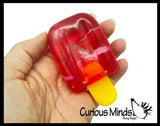 Generic Popsicle Sugar Ball - Thick Glue/Gel Stretch Ball - Ultra Squishy and Moldable Slow Rise Relaxing Sensory Fidget Stress Toy
