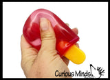 Generic Popsicle Sugar Ball - Thick Glue/Gel Stretch Ball - Ultra Squishy and Moldable Slow Rise Relaxing Sensory Fidget Stress Toy