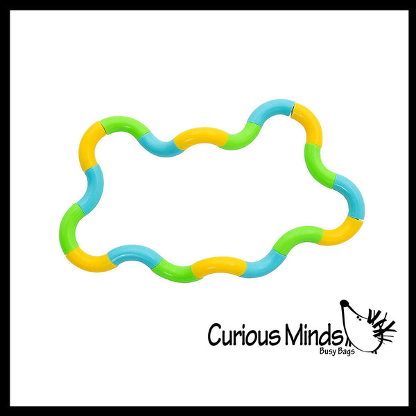Infinity Snake Fidget Twisty Turn Endless Fidget Snake - Infinity - Snaps Apart | Curious ...