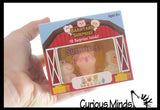 Farm Themed Surprise Box - Blind Bag Toy Set - Mini Toy Figures and Accessories Moms and Babies