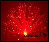 Fiber Optic Lamp Light - Flexible Streams of Light Lamp Decoration