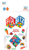 Fidlbitz Foam Block Building Toy - Sensory Fidget - Sticky Blocks - Crunchy Sound