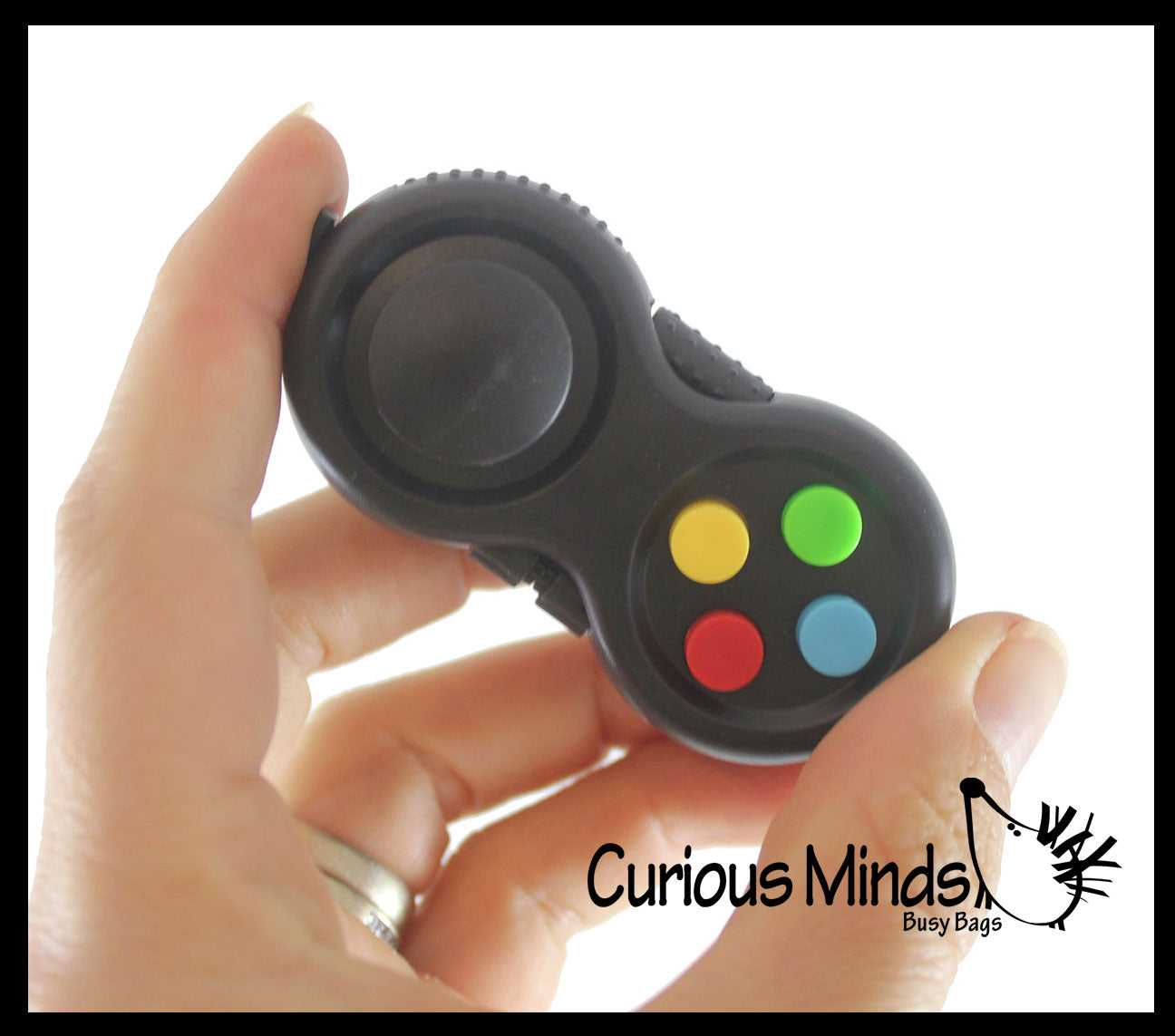 Fidget Controller Cube Block - Spinning Hand Fidget - Anxiety ADHD Spi ...