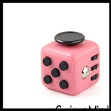 Fidget Cube Block  - Spinning Hand Fidget - Anxiety ADHD Spinner - Classroom and Office
