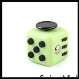 Fidget Cube Block  - Spinning Hand Fidget - Anxiety ADHD Spinner - Classroom and Office