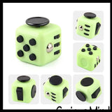 Fidget Cube Block  - Spinning Hand Fidget - Anxiety ADHD Spinner - Classroom and Office