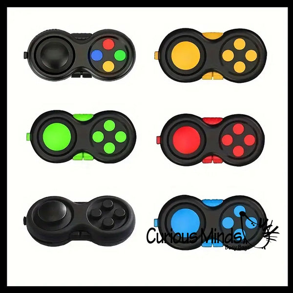 Fidget Controller Cube Block - Spinning Hand Fidget - Anxiety ADHD Spi ...