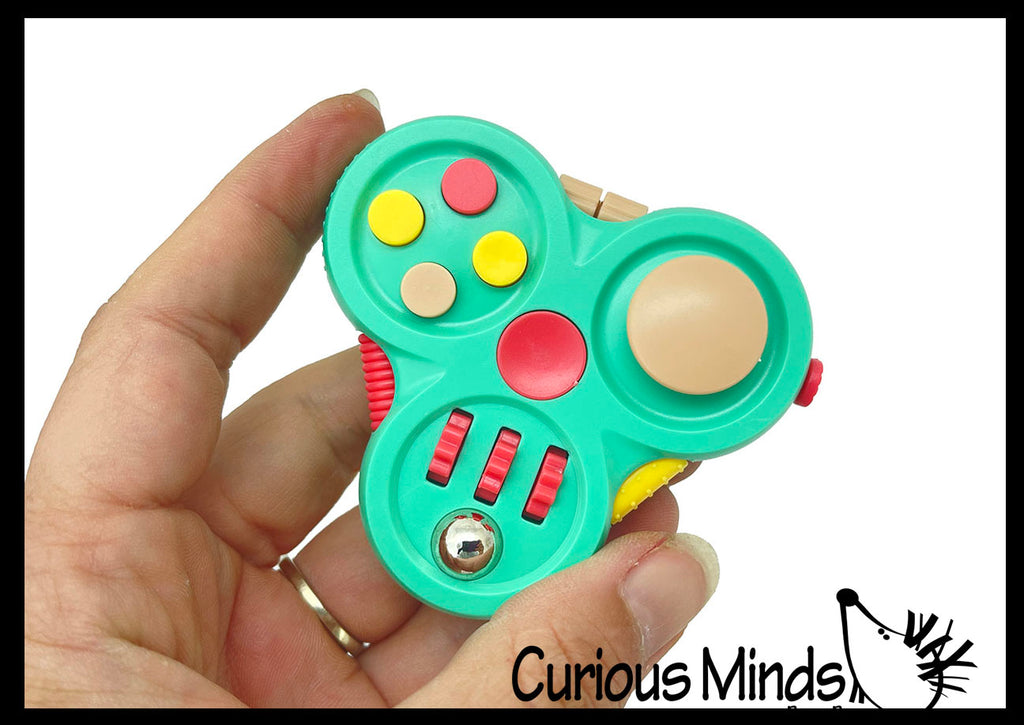 Fidget Controller  - Spinning Hand Fidget - Anxiety ADHD Spinner - Classroom and Office Clicker