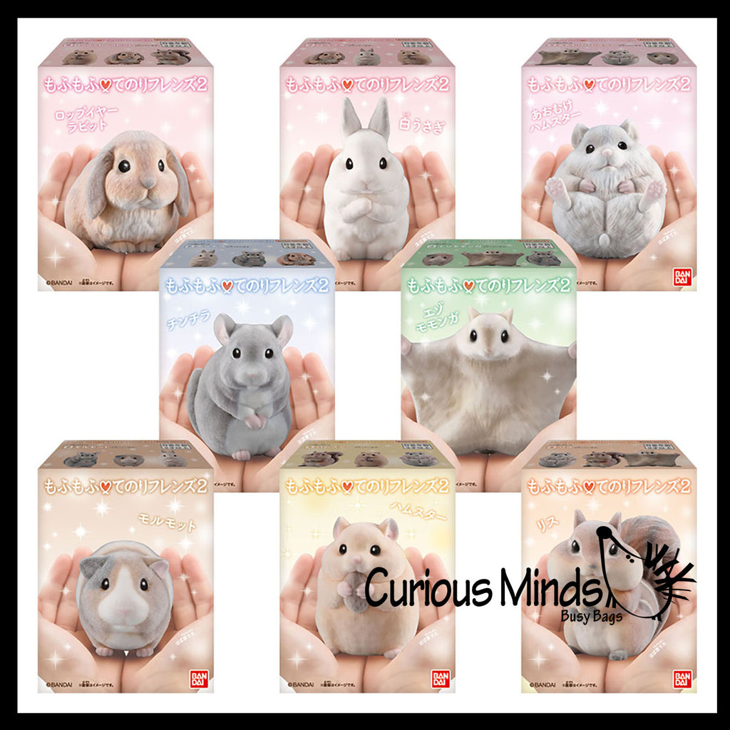 Cute Flocked Tenori Animal Figure - Collectable Toy