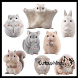Cute Flocked Tenori Animal Figure - Collectable Toy