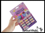 Sponge Capsules - Place in Water and Little Sponge Animals Come Out - Farm Critter Toy Bath Fun Science Expanding Novelty Magic