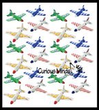Soft Foam Plane Glider Toy - Paper Airplane Aviation - Indoor or Outdoor Play - Floats