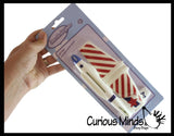 Soft Foam Plane Glider Toy - Paper Airplane Aviation - Indoor or Outdoor Play - Floats