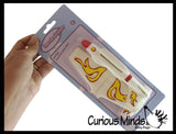 Soft Foam Plane Glider Toy - Paper Airplane Aviation - Indoor or Outdoor Play - Floats