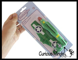Soft Foam Plane Glider Toy - Paper Airplane Aviation - Indoor or Outdoor Play - Floats