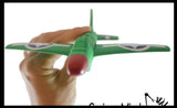 Soft Foam Plane Glider Toy - Paper Airplane Aviation - Indoor or Outdoor Play - Floats