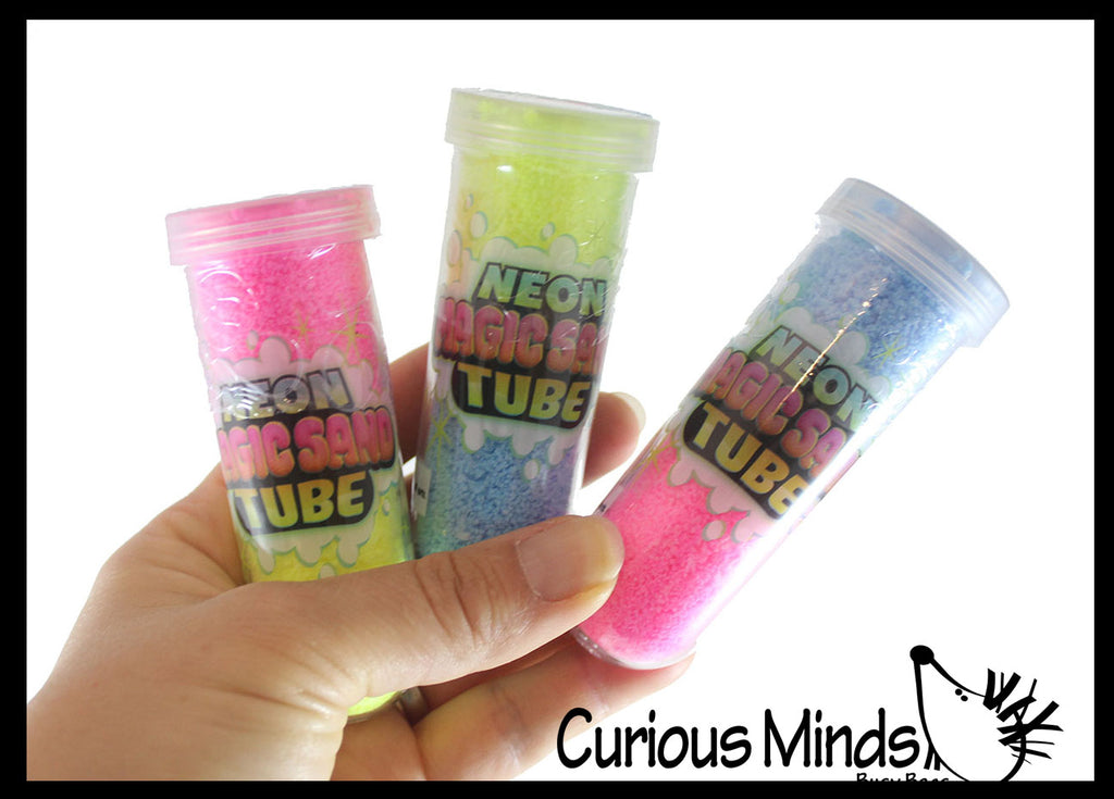 NEW - Moving Foam Tube Slime Toy - Mossy, Spongy, Moving, Sensory Compound - Soft Play Sand