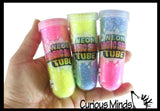 NEW - Moving Foam Tube Slime Toy - Mossy, Spongy, Moving, Sensory Compound - Soft Play Sand