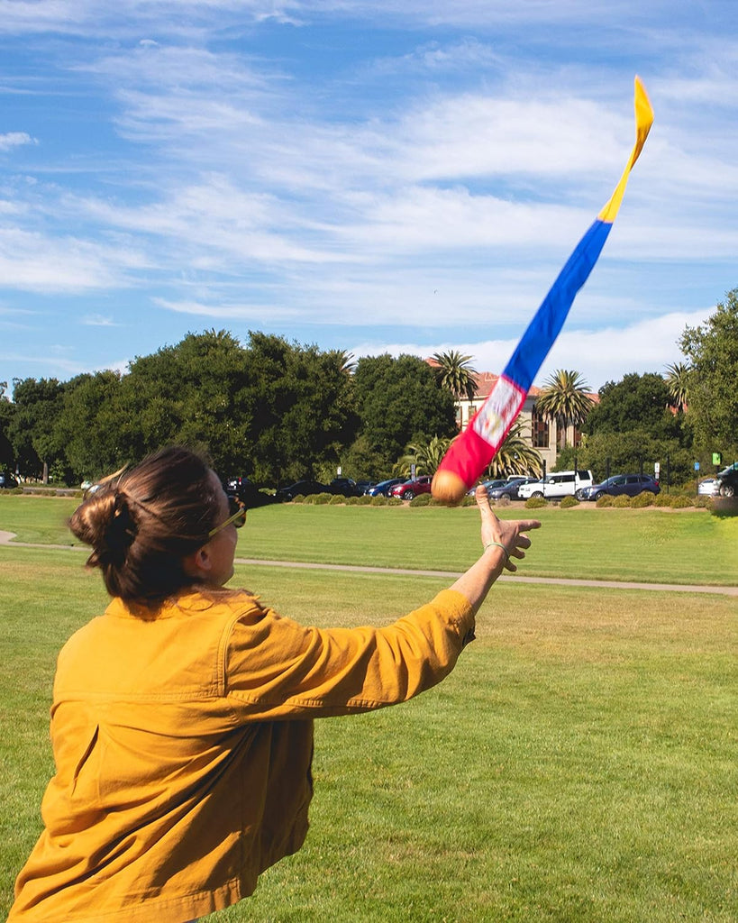 Foxtail Sport Softie and Fetch - The Original 90s Throw and Catch Outdoor Game Dog Toy