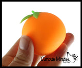 Fruit Soft Fluff- Creamy Doh Filled Squeeze Stress Balls  -  Sensory, Stress, Fidget Toy