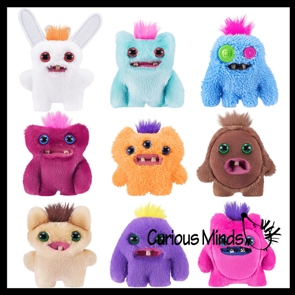 ZURU™ Fuggler Baby Fuggs 3.5in Series 4 - Ugly Monster With Teeth Plush