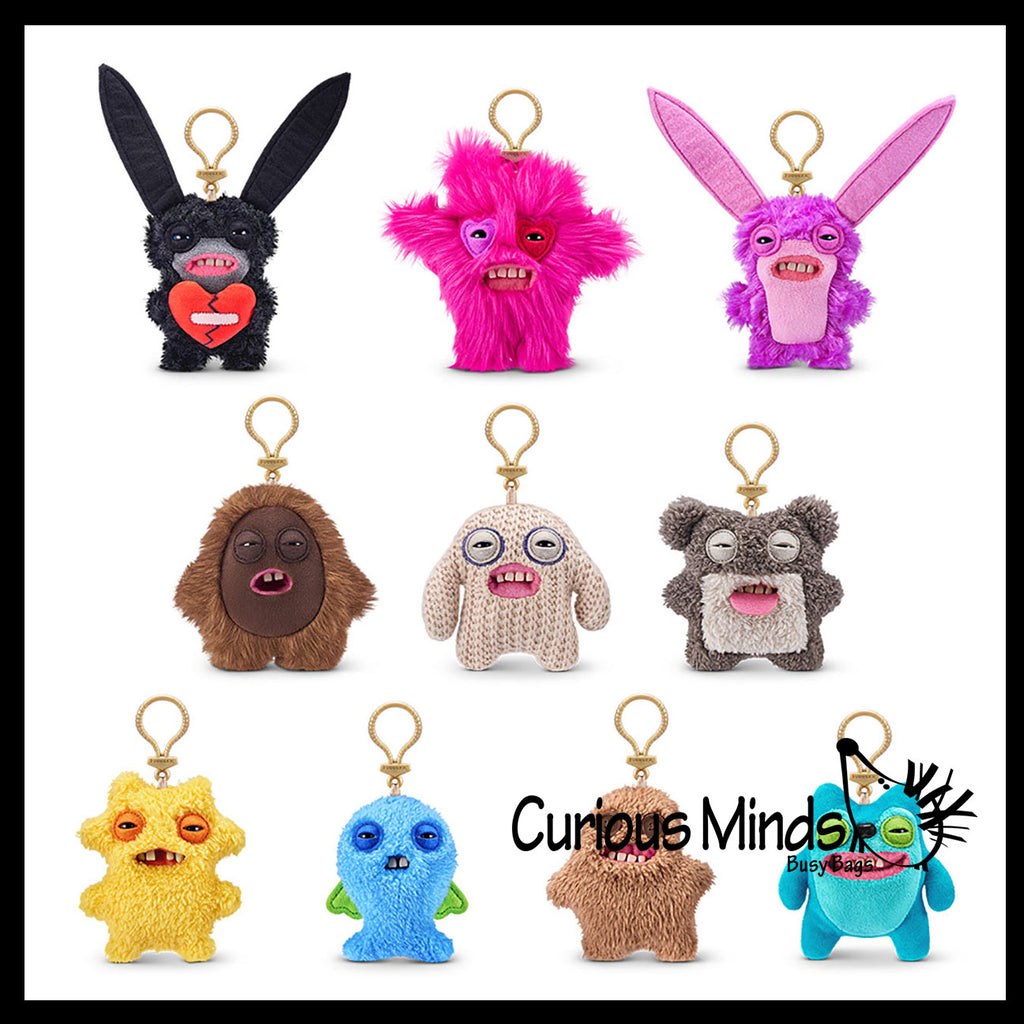 ZURU™ Fuggler Keyring 5in - Ugly Monster With Teeth Plush