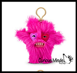 ZURU™ Fuggler Keyring 5in - Ugly Monster With Teeth Plush