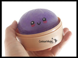 NEW - Mystery 3.5" Dumpling Dim Sum - 6 Different Fillings - Which Will You Get - Ultra Squishy Relaxing Sensory Fidget Stress Toy