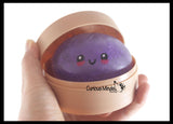 NEW - Mystery 3.5" Dumpling Dim Sum - 6 Different Fillings - Which Will You Get - Ultra Squishy Relaxing Sensory Fidget Stress Toy