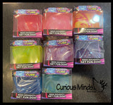 Fundoh Sugar Swirl Ice Cube Ball - Thick Glue/Gel Syrup Molasses Stretch Ball - Ultra Squishy and Moldable Slow Rise Relaxing Sensory Fidget Stress Toy Square Ice