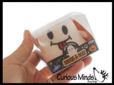 Ghost Soft Cream Doh Filled Stress Ball - Squishy Gooey Squish Sensory Squeeze Balls - Spooky Halloween