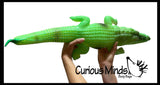 Jumbo Grow a Gator in Water - Add Water and it Grows up to 3ft - Alligator Crocodile Critter Toy