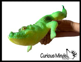 Jumbo Grow a Gator in Water - Add Water and it Grows up to 3ft - Alligator Crocodile Critter Toy
