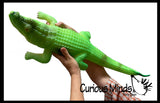 Jumbo Grow a Gator in Water - Add Water and it Grows up to 3ft - Alligator Crocodile Critter Toy