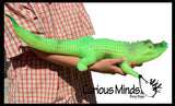 Jumbo Grow a Gator in Water - Add Water and it Grows up to 3ft - Alligator Crocodile Critter Toy