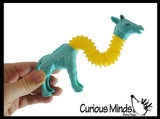 Cute Giraffe Neck Pull and Pop Snap Animal Expanding Flexible Accordion Tube Toy - Free Play - Open Ended Fidget Toy