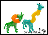Cute Giraffe Neck Pull and Pop Snap Animal Expanding Flexible Accordion Tube Toy - Free Play - Open Ended Fidget Toy