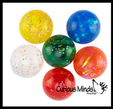 Squishy Glitter with Streamers Stress Ball