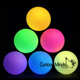 Glow in the Dark Doh Filled Stress Ball - Glob Balls - Squishy Gooey Shape-able Squish Sensory Squeeze Balls